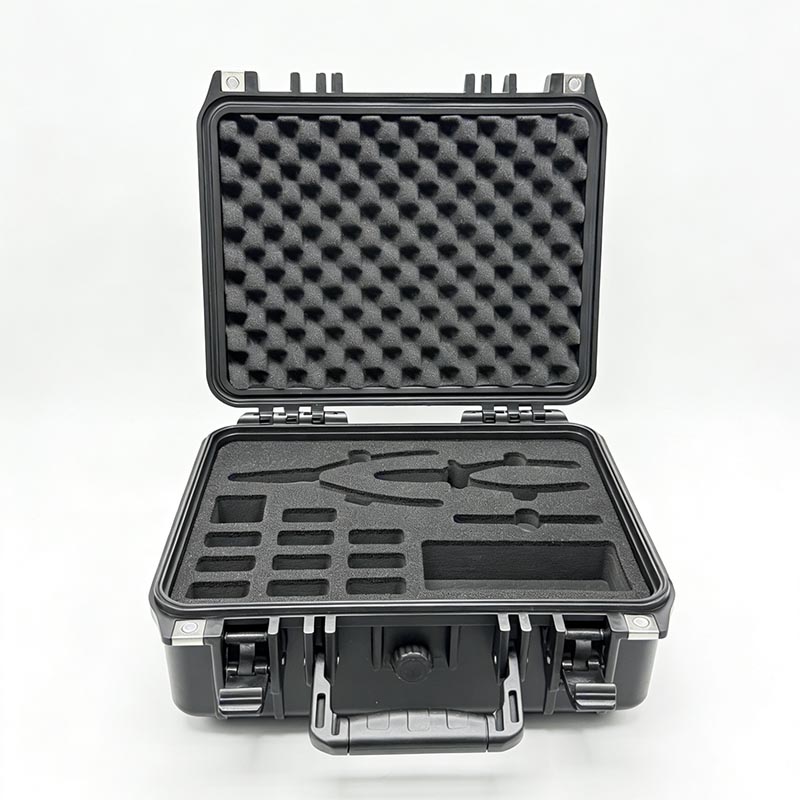 Amortiguación omnidireccional y caja dura que absorbe los impactos