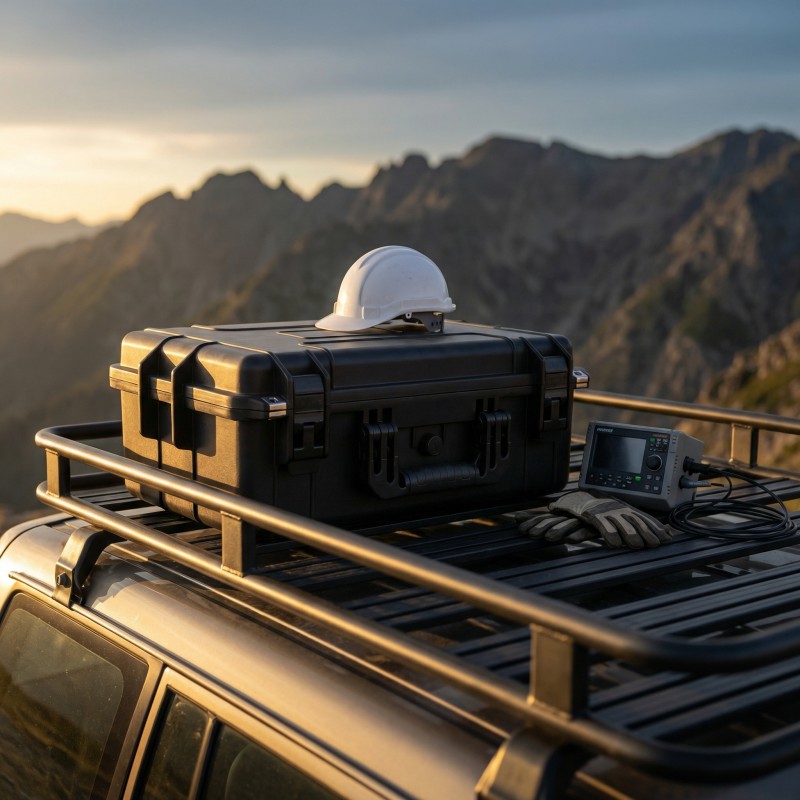 Estuche protector de plástico resistente