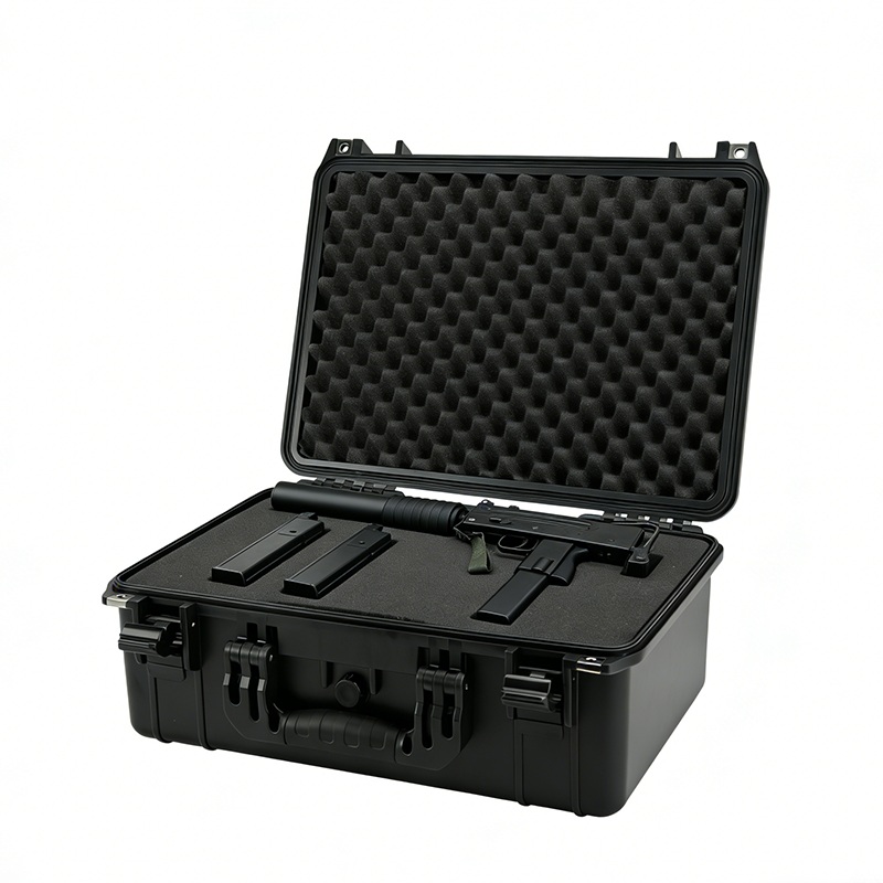 Caja protectora para metralleta