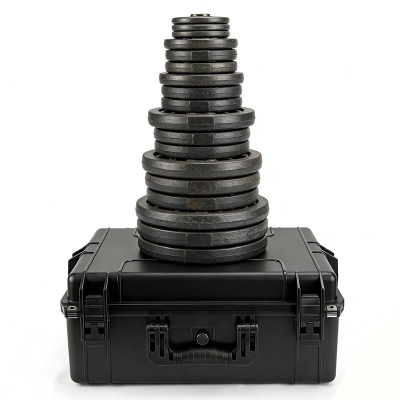 Caja dura superior resistente a la presión y con capacidad de carga